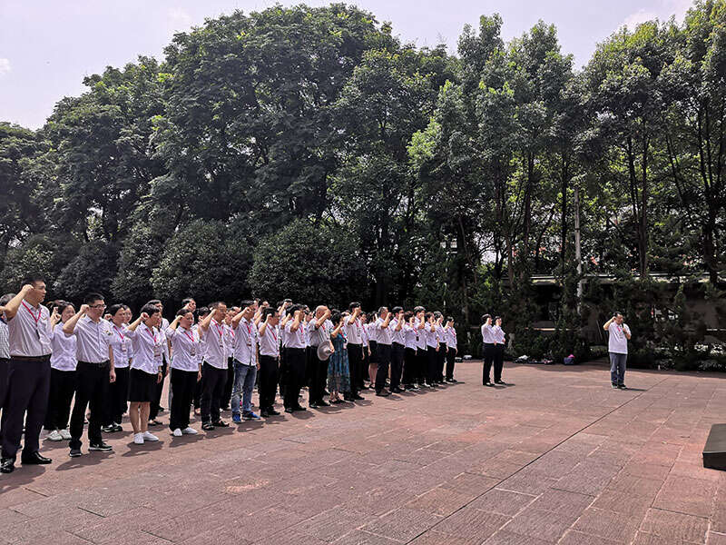 中國(guó)銀行瀏陽(yáng)支行、寧鄉(xiāng)支行"不忘初心、牢記使命"紅巖主題教育培訓(xùn)班現(xiàn)場(chǎng)教學(xué)側(cè)記