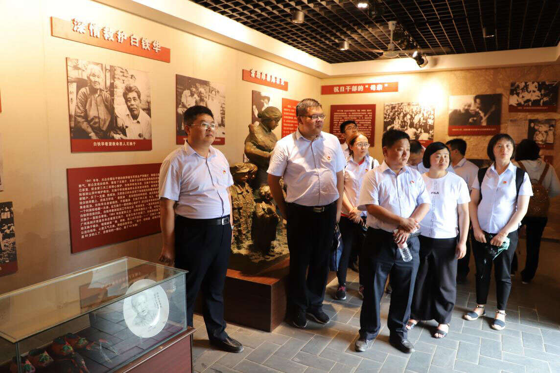 濟寧太白湖新區藍海村鎮銀行：弘揚沂蒙精神，傳承紅色基因