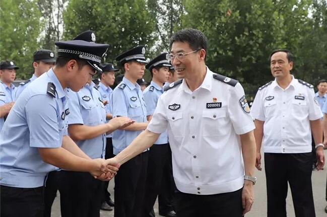 臨沂市公安局范華平同志到莒南縣調研指導公安工作