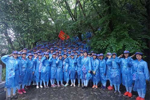 >重慶黨員紅色教育風(fēng)采